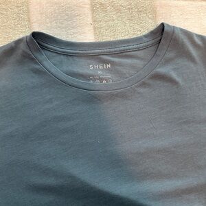 SHEIN Womens Blue T-Shirt